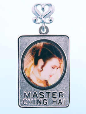 SM Style Square Shaped Pendant - Silver Color