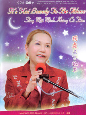 DVD-0994 It's Not Lonely to Be Alone