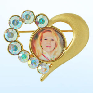 Hearth Brooch - Gold Color