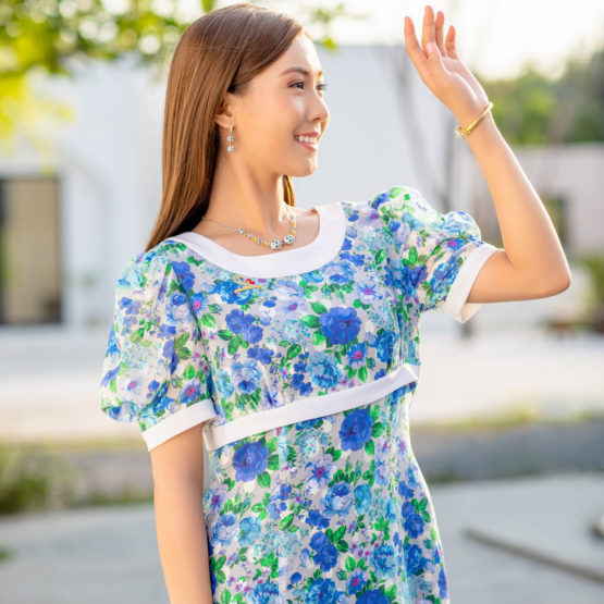 Blossoms shine on beautiful spring