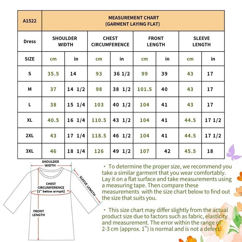 Size Table