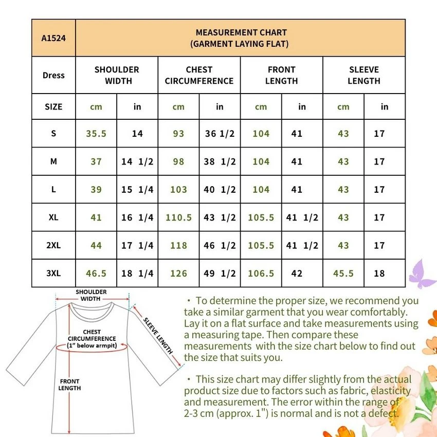 Size Table