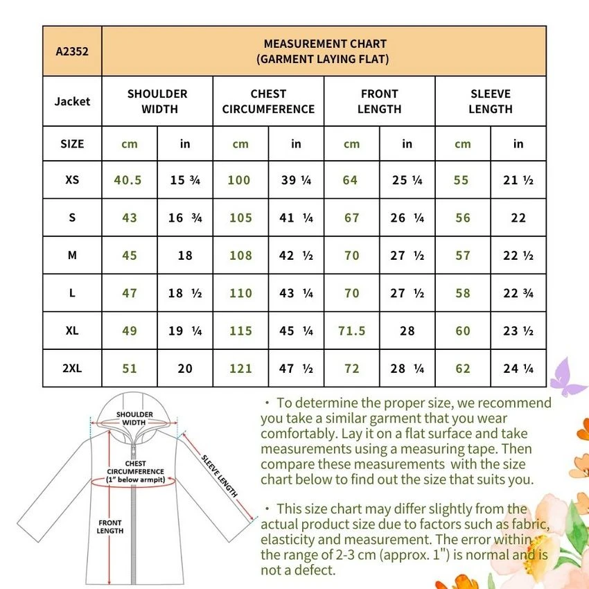 Size Table