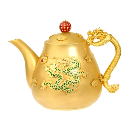 Gold Tea Pot